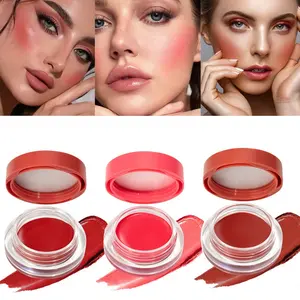 2-In-1 Blush & Lip Gloss Combo, Multifunctional Makeup Essentials, Lightweight & Hydrating Formula, Perfect for Daily Wear, Radiant lip gloss