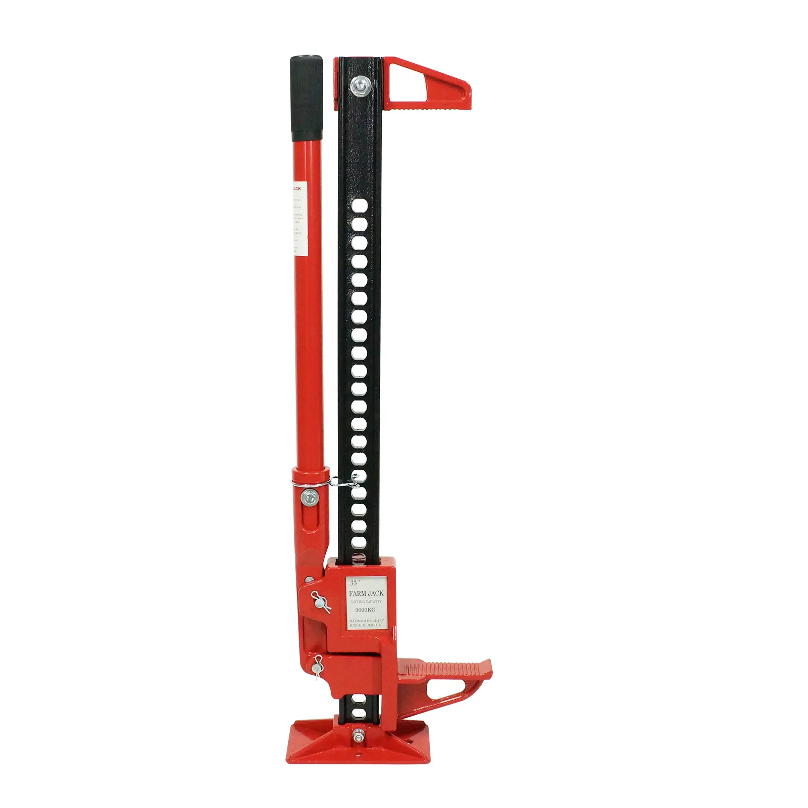 60 inch heavy-duty high lift agricultural jack -6600 pound capacity ratchet off-road multifunctional bumper jack, suitable for tractors, trucks SUV、ATV、UTV、 Sedan