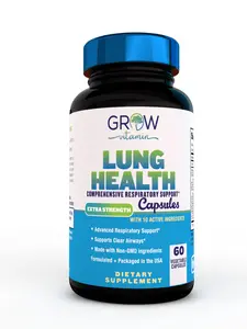 Lung Support Supplement, Lung Cleanse & Lung Detox Formula, Lung Health Support