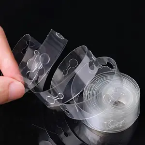 1 roll, Double Hole Balloon Chain, 196.85 Inch, Balloon Decoration String for Birthday Party, Wedding, Bachelorette Party, Festival Celebration, Balloon Party Supplies