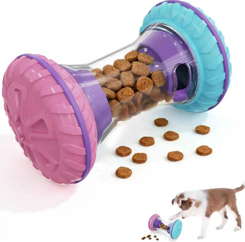 Interactive Dog Toys, Dog Puzzle Toys for Smart, Dog Enrichment Toy to Keep Them Busy, Treat Dispensing Toy Slow Puzzles Feeder