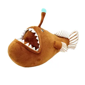 Fish Stuffed Animal Plush Toy Cuddly and Realistic Ocean-Themed Toy, Perfect for Friends Shark Lovers Durable & Safe Ideal for Playtime Gifts