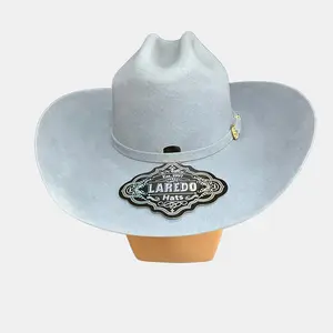 TEXANA ORIGINAL Laredo Hats Classic Felt Cowboy Hat with Wide Brim and Distinctive Logo