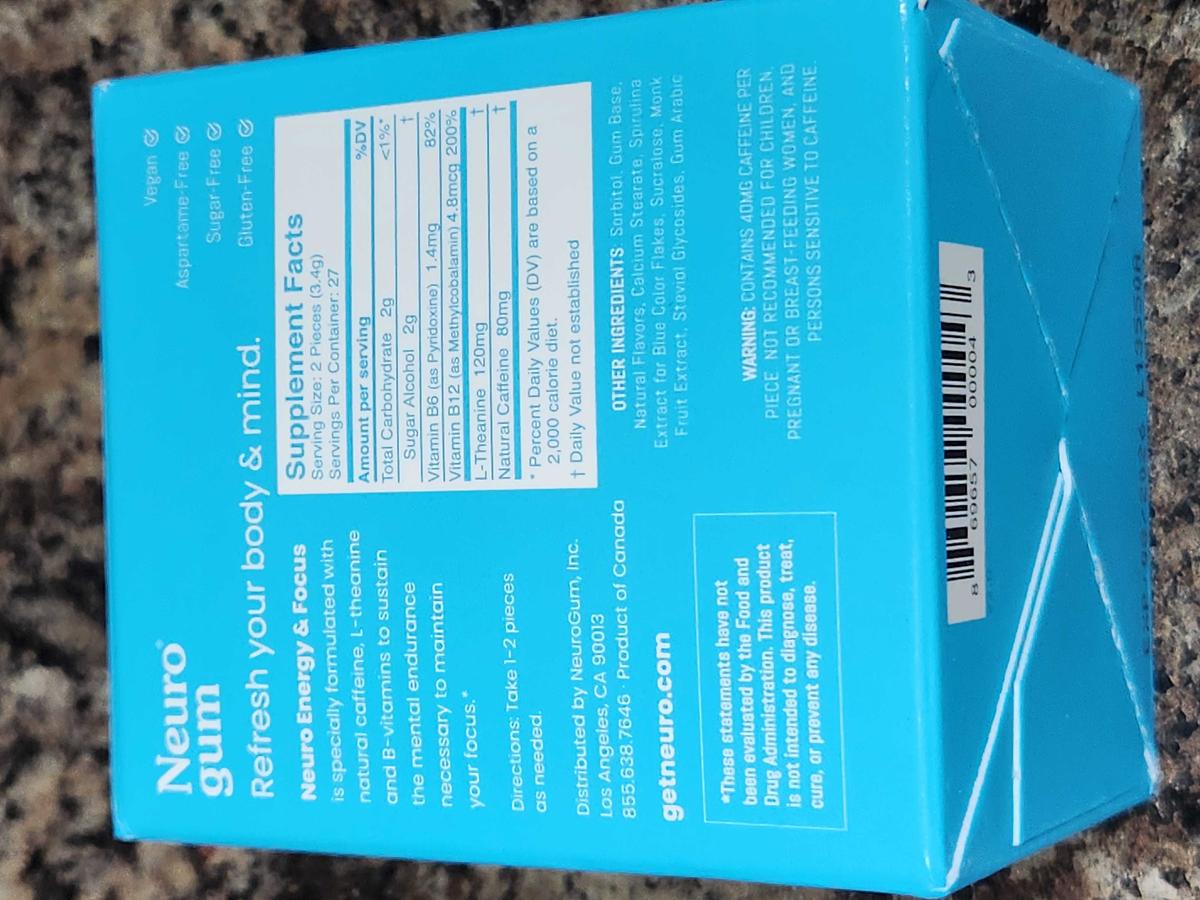 Item: Gum, 6 Pack (54 Pieces)