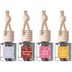 CE Craft Hanging Car Air Freshener – Fragrance Oil Diffuser with Essential Oils – LongLasting Aromatherapy Scents for Automobiles –  Pack, Designer