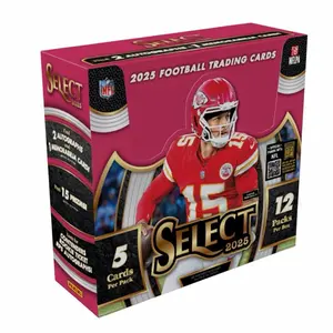 (12 Box) Panini Select Hobby 2025 NFL Sports Trading Cards