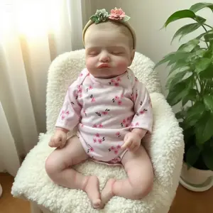 Babesnug Reborn Baby Dolls,20" Realistic Newborn Baby Dolls  with Soft Vinyl Silicone Full Body，Lifelike Baby Dolls for 3+ Year Old Kids reborn  babies