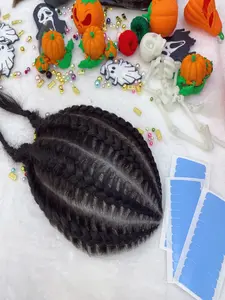 Men's Corn Braid Wig, Easy Wear High Temperature Synthetic Hair, Natural Look Daily Style, Suitable for All Racial Groups