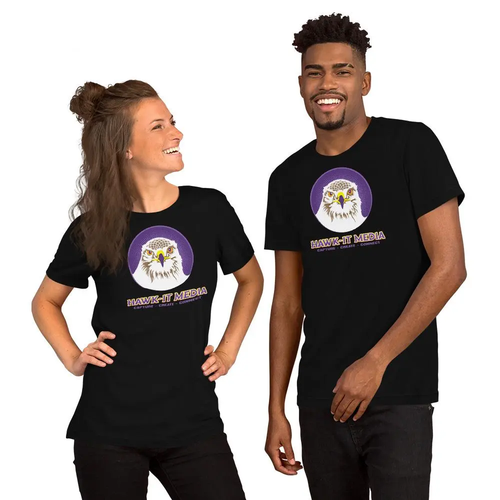 Hawk-IT Media Unisex T-Shirt Cotton Fabric