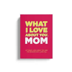 Creative Notebook for Parents, 30 Reasons Why I Love You, Unique Gift Idea, Heartfelt Journaling Companion, Perfect for Family Bonding