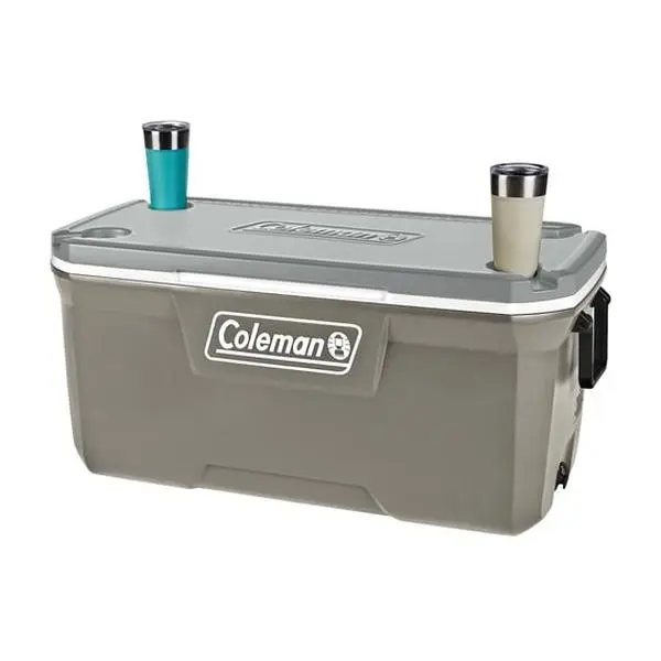 Coleman 316 Series 120QT Hard Chest Cooler - Silver Ash, for Sports & Outdoor, Camping & Hiking Camp Kitchen Use