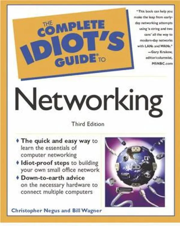 USED-The Complete Idiot's Guide to Networking (3rd Edition) by Bill Wagner (Paperback)