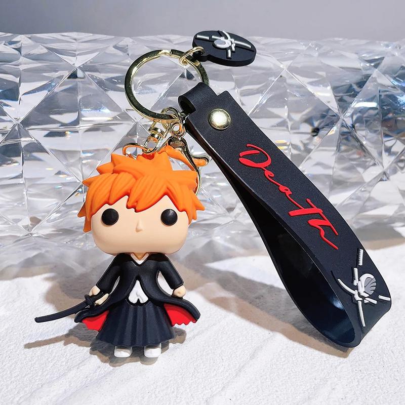Cute Doll Keyring Anime Bleach Car Key Chain Keychain for Bag Charm ...