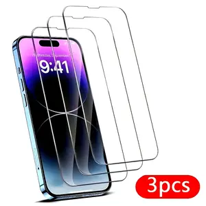 3-Pack High-Gloss Screen Protector - Full Coverage Anti-Fingerprint Film for iPhone 17/16/15/14/13/12/11/XR - Compatible with Multiple Models, Scratch & Shatter Resistant - Designed Specifically for iPhone Users - Effectively Protects Screen