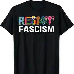 Classic anti-racist, anti-Trump T-shirt