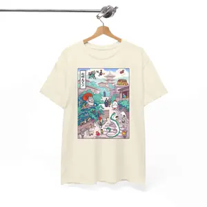 Studio Ghibli Graphic Tshirt, Spirited Away Tshirt, Anime Tshirt, Miyazaki Hayao