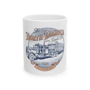 North Dakota Farm Supply: Ceramic Mug, (11oz, 15oz)