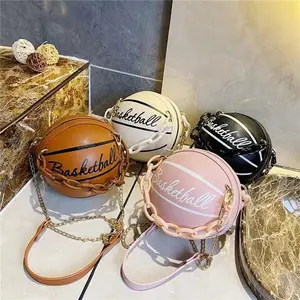 Women's Bag Basketball Football Shoulder Bags, New Ball Purses For Teenagers Women Shoulder Bags Messenger Crossbody Handbag