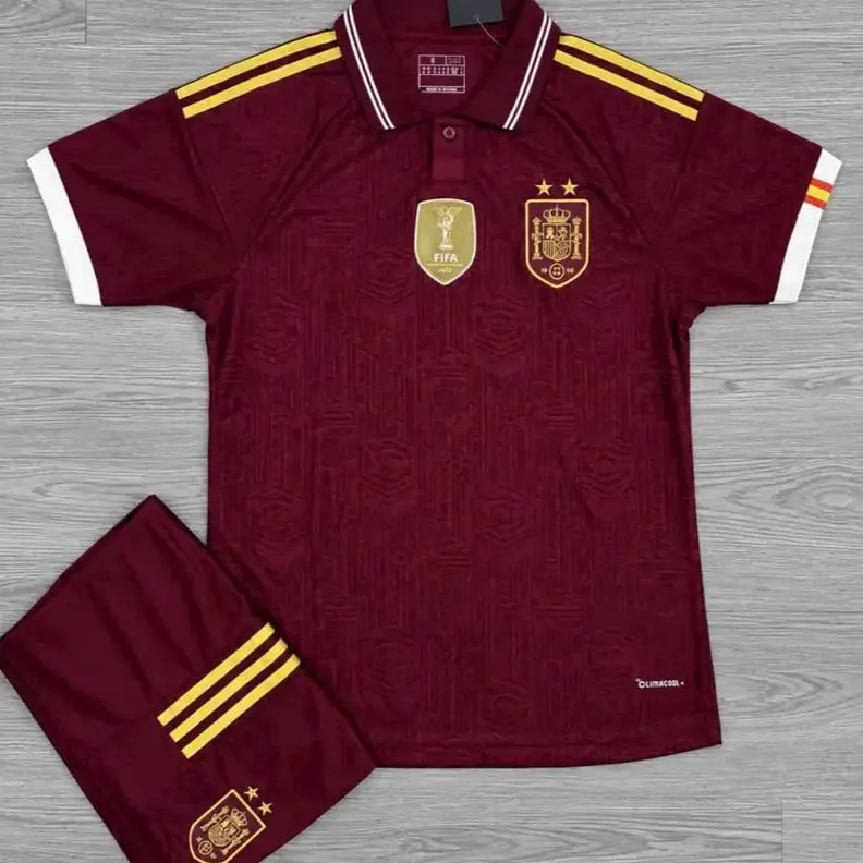 [ New 2026 ] Spain Black No.19 Yamal Short sleeve Soccer jersey