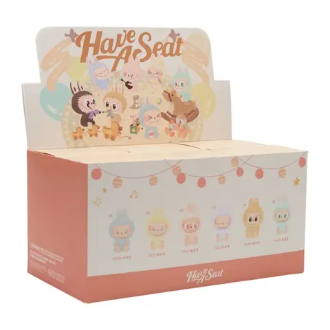 Pop Mart Labubu The Monsters Have a Seat Vinyl Plush Sealed Case (6 Blind Box), from StockX