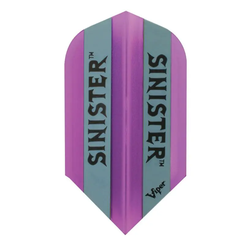V-100 Sinister Flights Slim Translucent Purple Darts Gear