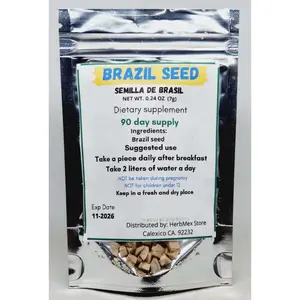 Brazil seed for 90 days supply semilla de brasil 3 months supply 100% natural