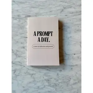 A Prompt A Day | 365 Day Guided Journal for Personal Growth