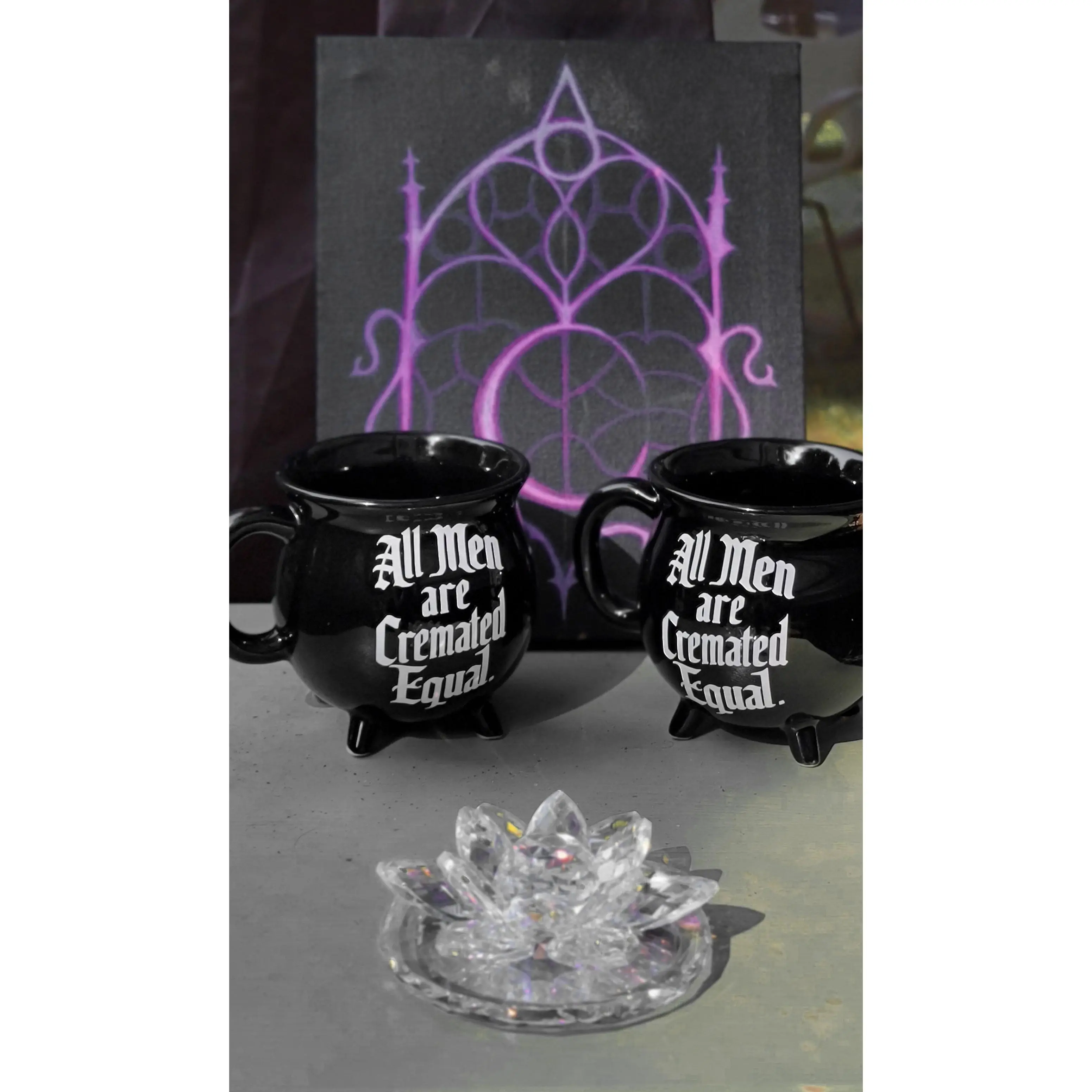 All Men are Cremated Equal Cauldron Mug