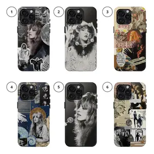 Stevie Nicks Phone Case for iPhone For Samsung, Phone Accessories, Cute Phone Case, Fashion Case, Perfect Gift for HerHim, Phone Case for iPhone, Creative Dual Layer Case
