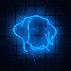 Labrador Neon Sign - Dog Lover LED Wall Light, Shatterproof Pet Decor for Living Room, Vet Office, USB Powered, Dog Gift for Labrador Owners