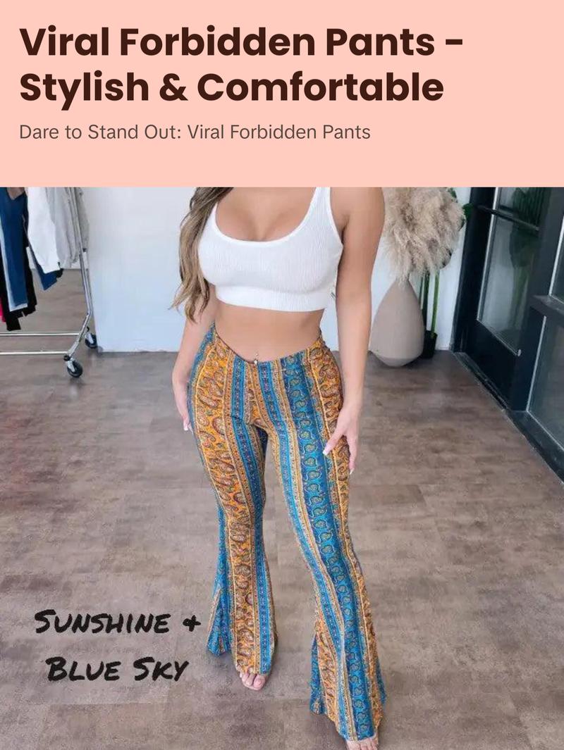 Viral Forbidden Pants - Sexy and Comfortable Women's Bottoms Viral Forbidden Pants - Sexy and Comfortable Women's Bottoms
