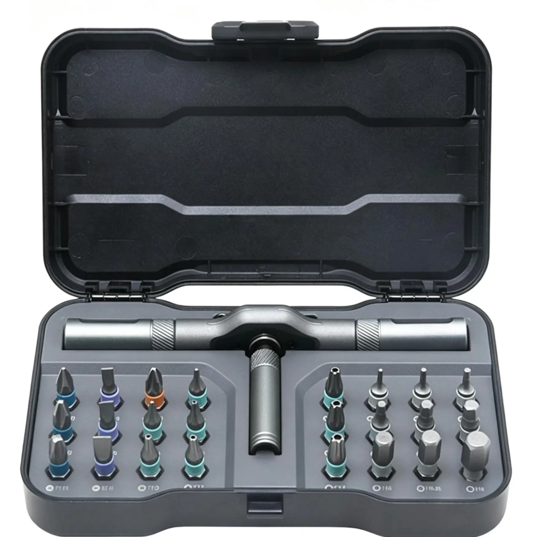 24 in 1  Magnetic Screwdriver Set with Detachable Ratchet Handle, DIY Ratchet Screwdriver Set,Multi Bit Free Combination Ratchet Screwdriver Set,Portable Precision Repair Tool Kit for Furniture Computer Bicycle,Specialty Hand Tools ,stock up on specials