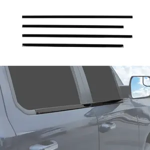 For 2018+ Dodge RAM Exterior Stainless Steel Car Window Strip Trim Cover