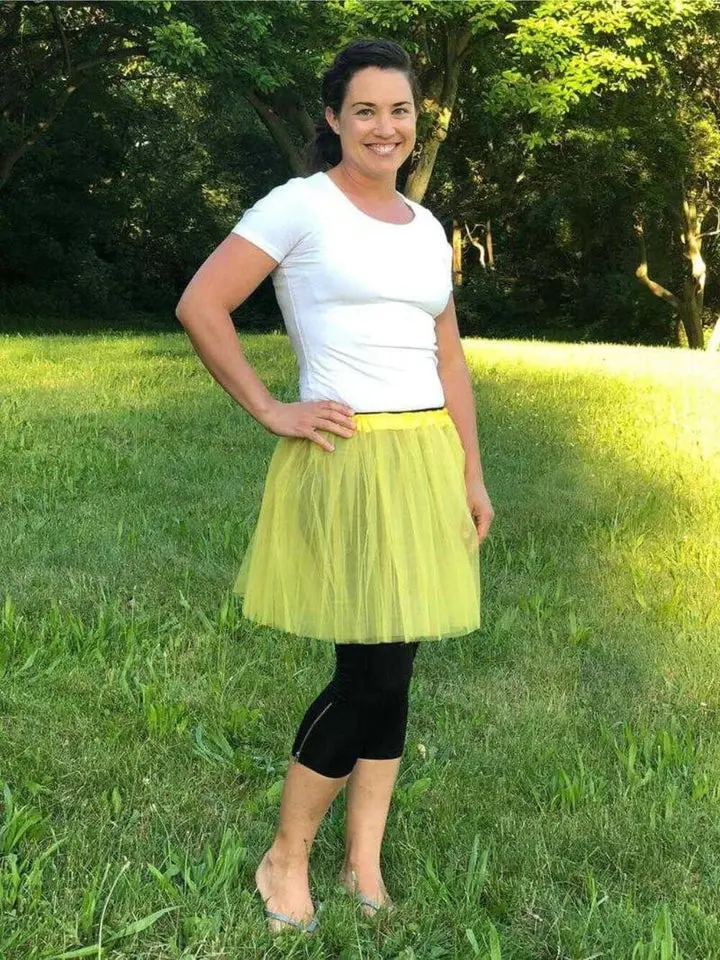Yellow Plus Size Adult Tutu Skirt - Women's Plus Size 3- Layer Basic Ballet Costume Dance Tutus