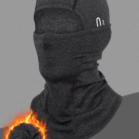 Unisex Winter Warm Face Mask Hoodie, Full-Face Windproof Fleece Ski Hat, Eyeglass Hole Motorcycle Cap, Outdoor Neck Warmer, Windproof Face Cover #GLOBAL PICKS
