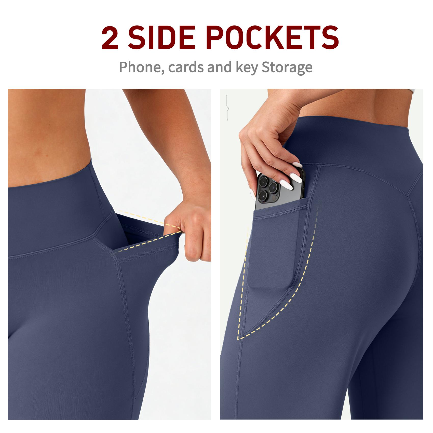 JGS1996 Women's High Waisted Straight Leg Yoga Pants - Casual Loose Outfit Lounge Pants Soft Stretchy Seamless Leggings Comfortable Flattering Activewear for Workout Gym Daily Wear