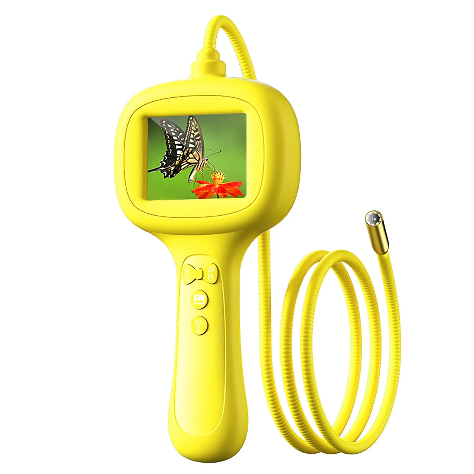 Pediatric Endoscope 2.4 Inch HD 200w Handheld Science Experiment Toy, Fun Outdoor Exploration Kit for Kids, Educational Play Equipment
