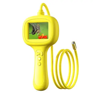 Pediatric Endoscope 2.4 Inch HD 200w Handheld Science Experiment Toy, Fun Outdoor Exploration Kit for Kids, Educational Play Equipment