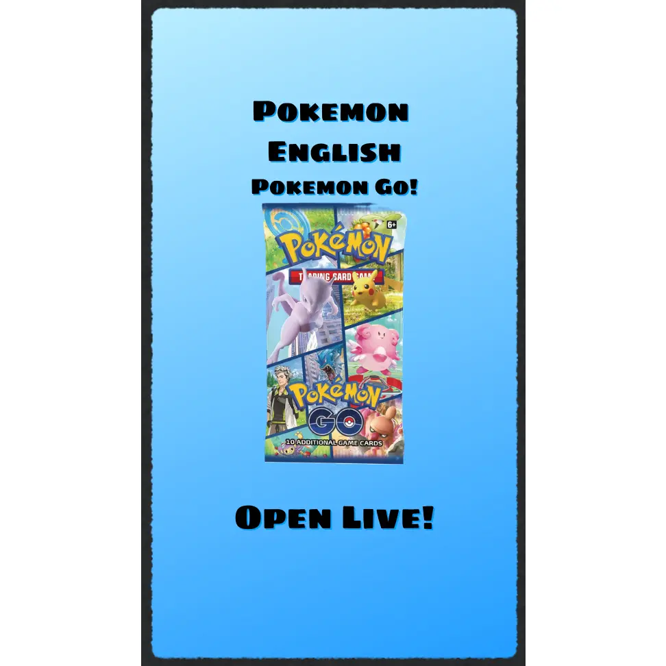Pokemon English Pokemon GO Booster Pack (PGO) - TikTok Shop Pokemon English Pokemon GO Booster Pack (PGO) - TikTok Shop