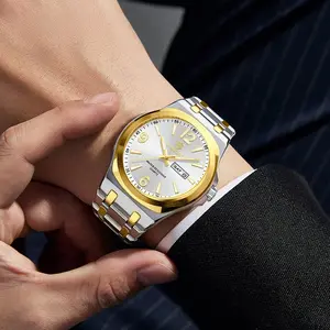 Men’s Everyday Watch - Bold Number Dial, Dual Day & Date Display, Water Resistant Quartz Movement, A Reliable & Timeless Gift for Him for Work, School & Casual Use