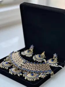 Pakistani Stonework Necklace Set
