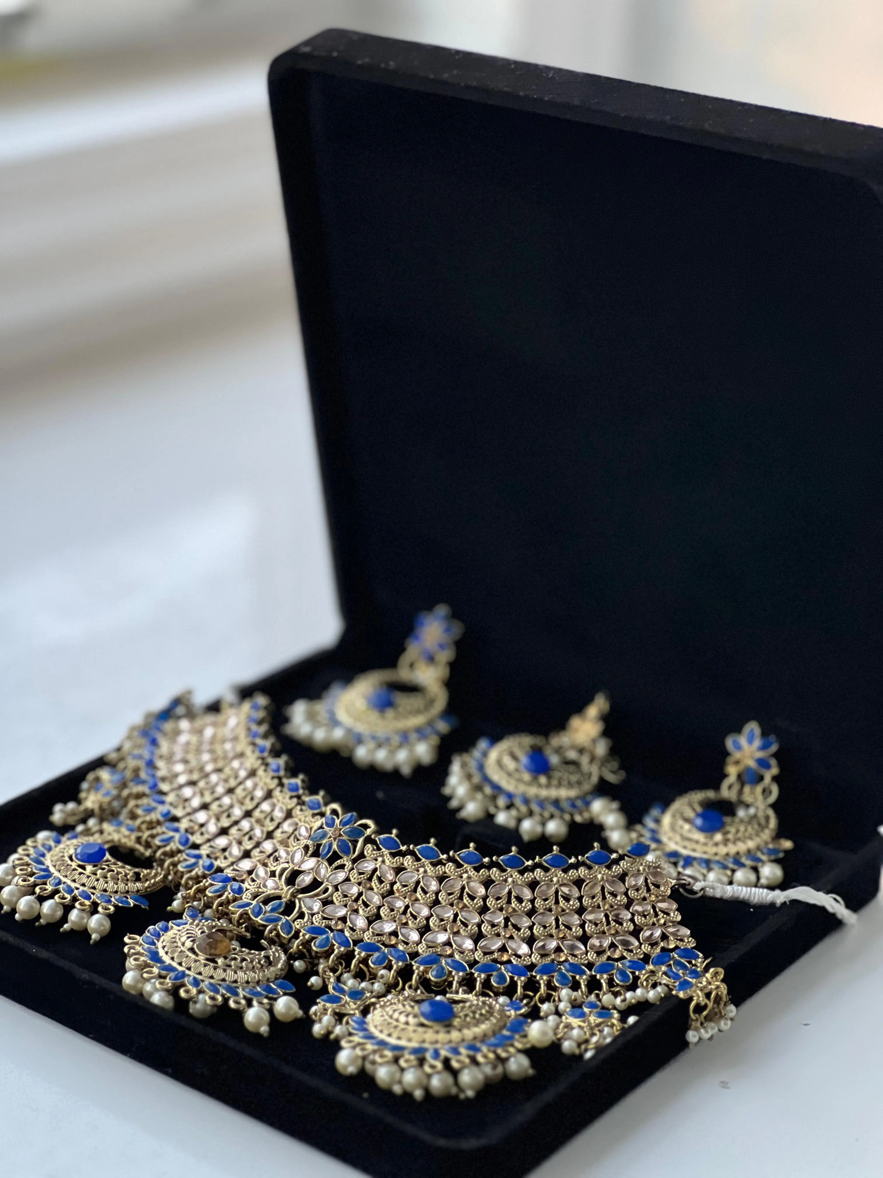 Pakistani Stonework Necklace Set