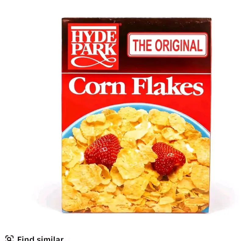 Hyde Park Original Haitian Corn Flakes - Quick Breakfast Cereal for Snacks - Perfect for Simple Tasty Meals (1 Pack)