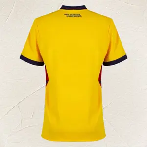 2026 Home Short-Sleeve Soccer Jersey, Breathable Yellow