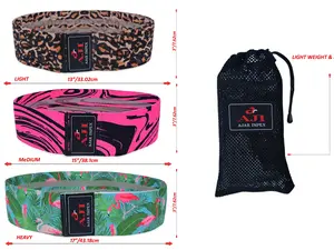 Glute Hip Circle Resistance Band Fitness Loop Elastic Booty Legs Exercise Bands for Women