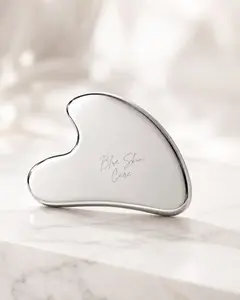 Forever Blue Stone Luxury Accessory for Blue-gel Lotion Application on Face Natural Skincare Enhancer Facial Pore Cleaner & Cleansing Instrument Dermastamp Dermaroller Alternative Exfoliant Scrubber Glove