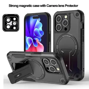 Hard case With kickstand and Wireless Charger Compatible (DAVISPHONES) Protector Cover