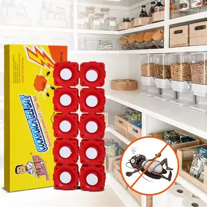 10 Cockroach Repellent Gels for Strong Cleaning and Pest Prevention in Home, Kitchen and Dorm, No Electricity Required, Natural Formula, Safe for Pets and Teens