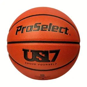 [Moisture-Wicking Basketball] Proselect US17 - Moisture-Wicking, Non-Slip, Wear-Resistant Basketball - Standard Size 7 for Adults