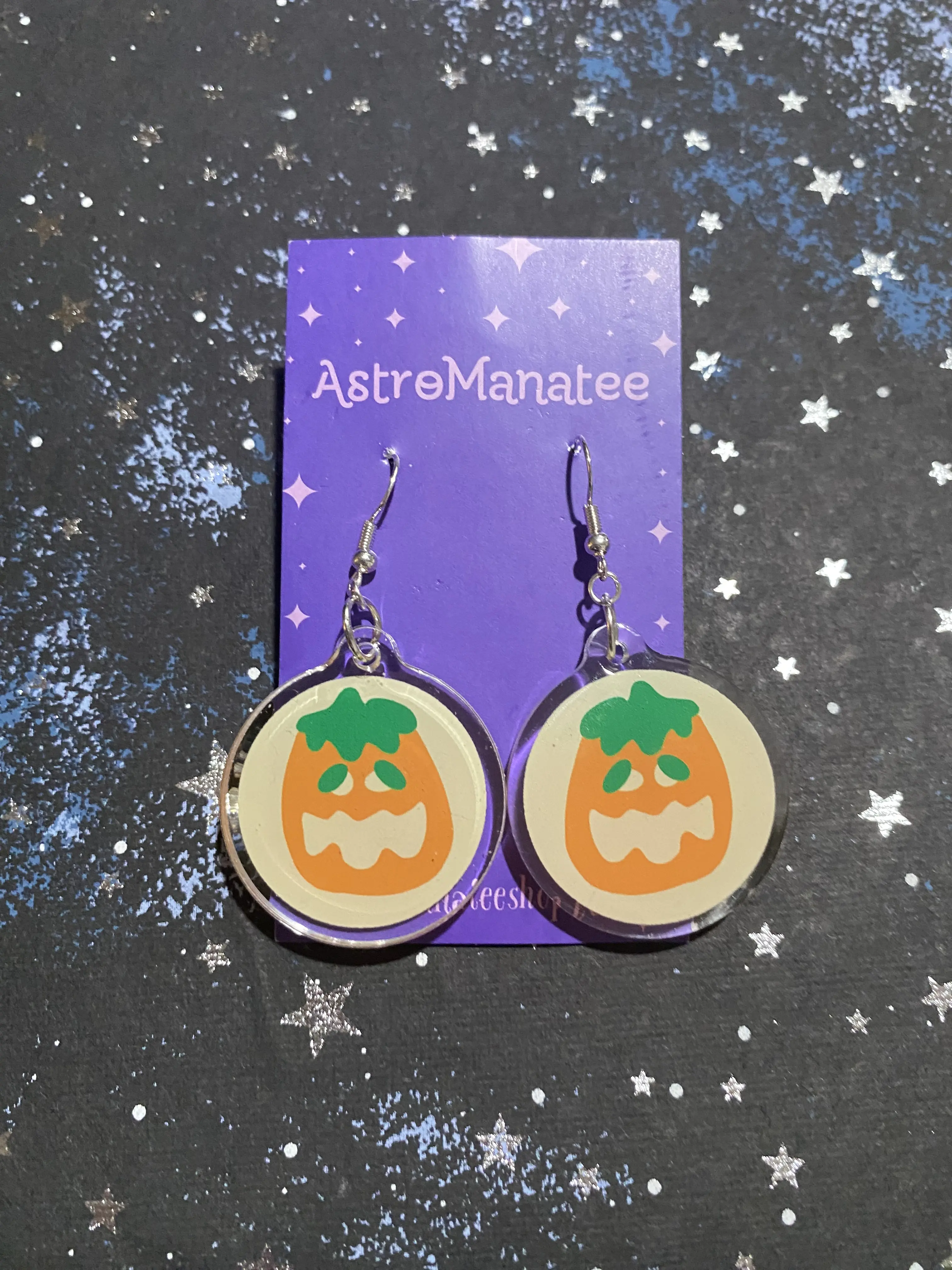 Halloween Cookie Double Sided Dangle Earrings